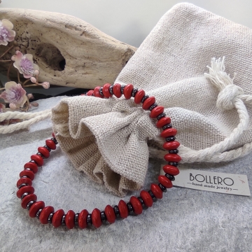 Náramek z červených...