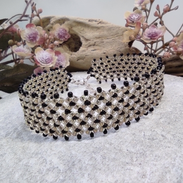 Náramek duhově-zlatý