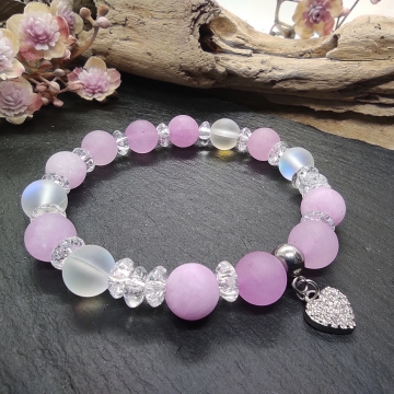 Náramek z jadeitu  se...