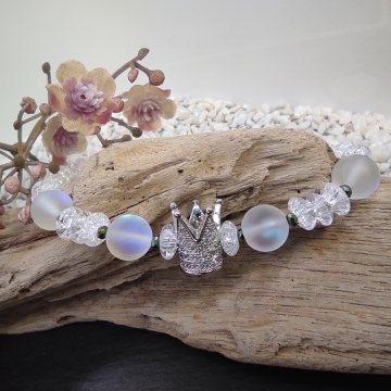 Náramek z křišťálu a...